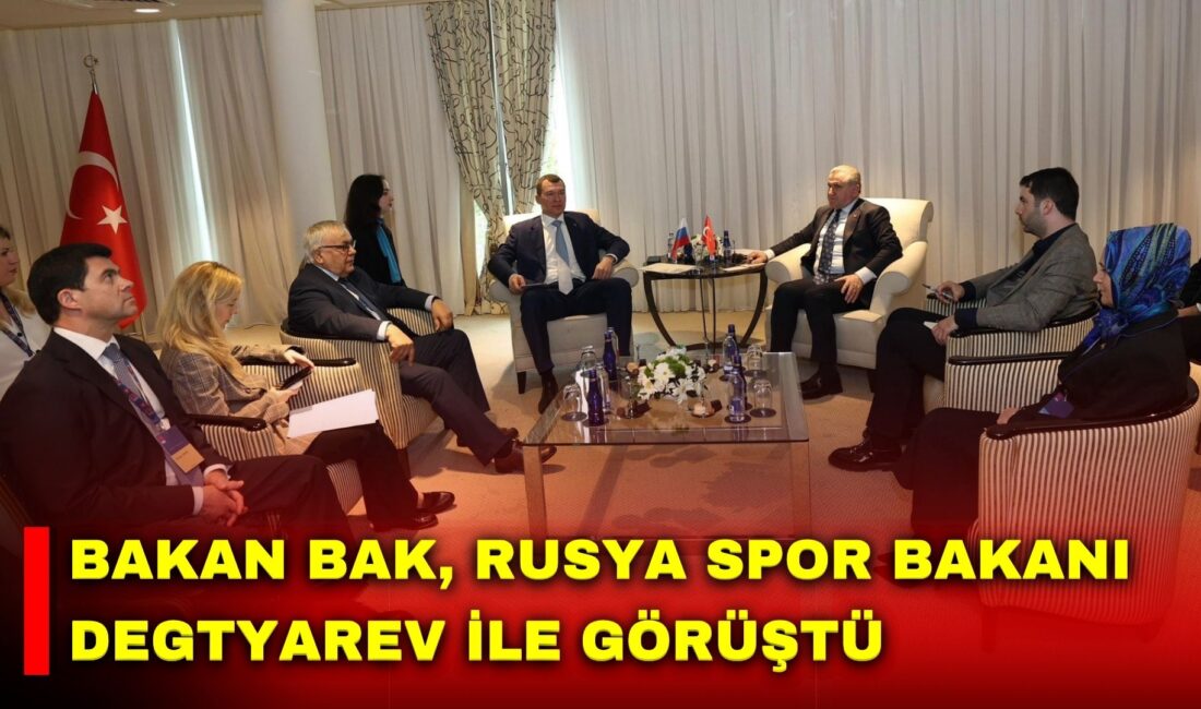 Gençlik ve Spor Bakanı Osman Aşkın Bak, Antalya’da Rusya Spor