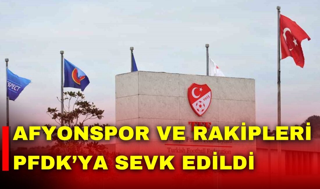 TFF Hukuk Müşavirliği’nce PFDK'ya yapılan sevk raporları açıklandı.