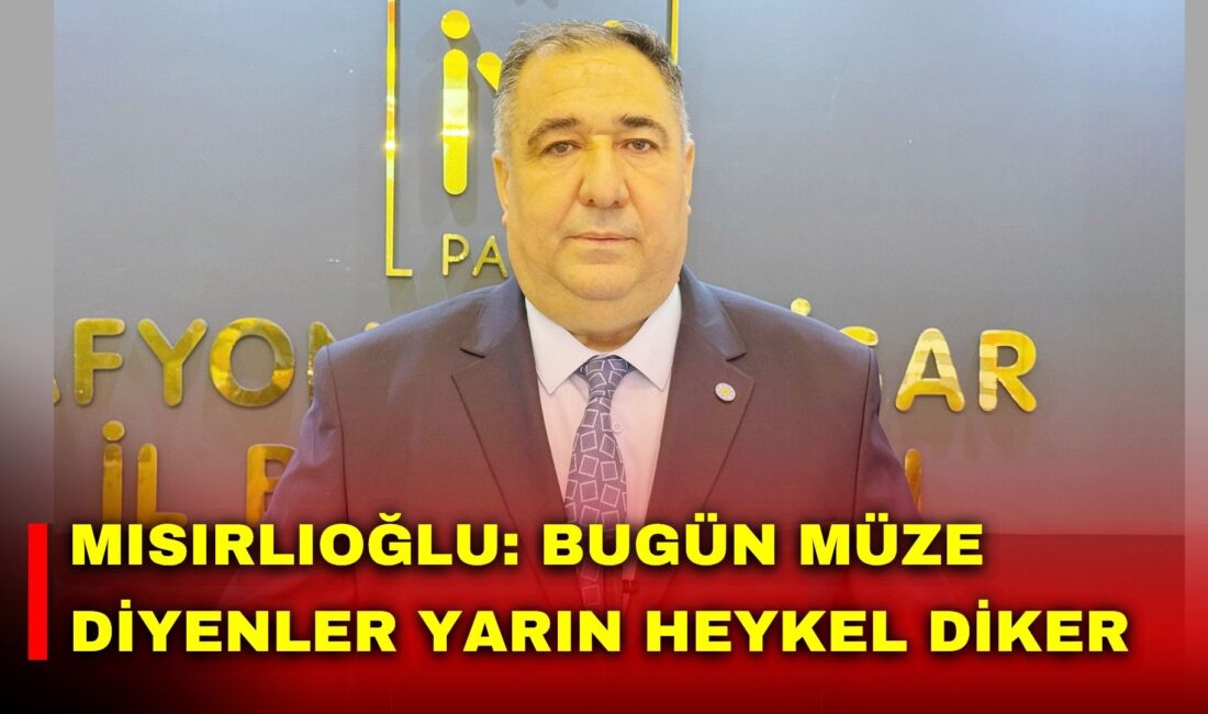 İYİ Parti Afyonkarahisar İl Başkanı Muhammet Mısırlıoğlu, Şanlıurfa’nın Halfeti ilçesine