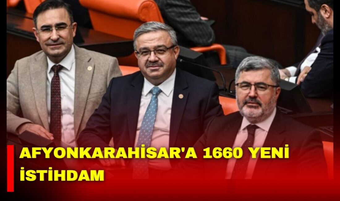 AK Parti Afyonkarahisar Milletvekilleri Ali Özkaya, İbrahim Yurdunuseven ve Hasan