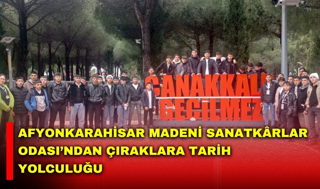 Afyonkarahisar Madeni Sanatkârlar Odası Başkanlığı, mesleki eğitimin yalnızca teknik bilgiyle