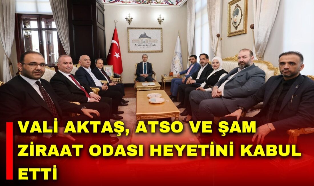 Afyonkarahisar Valisi Dr. Naci Aktaş, Afyonkarahisar Ticaret ve Sanayi Odası