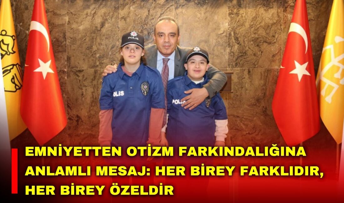 Afyonkarahisar Emniyet Müdürlüğü, 2 Nisan Dünya Otizm Farkındalık Günü kapsamında