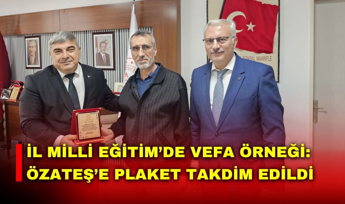 Afyonkarahisar İl Milli Eğitim Müdürlüğü’nde uzun yıllar görev yapan Aydın