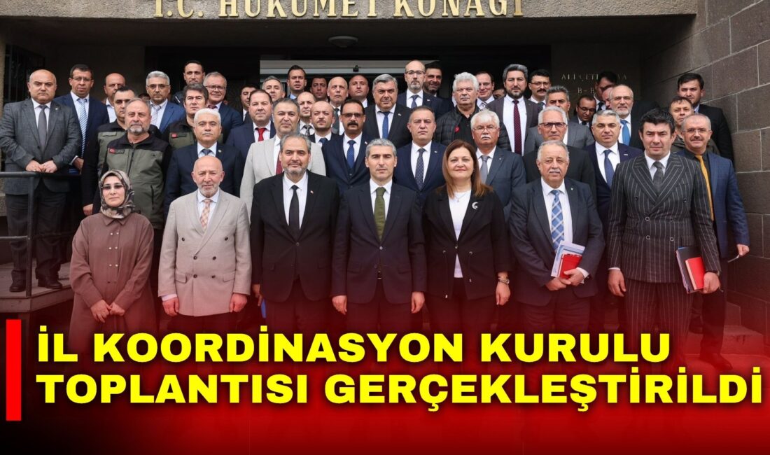 İl genelinde yürütülen yatırımlar ile devam eden iş ve işlemlerin