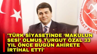 Demokrat Parti (DP) Genel Başkanı ve eski Afyonkarahisar Milletvekili Gültekin
