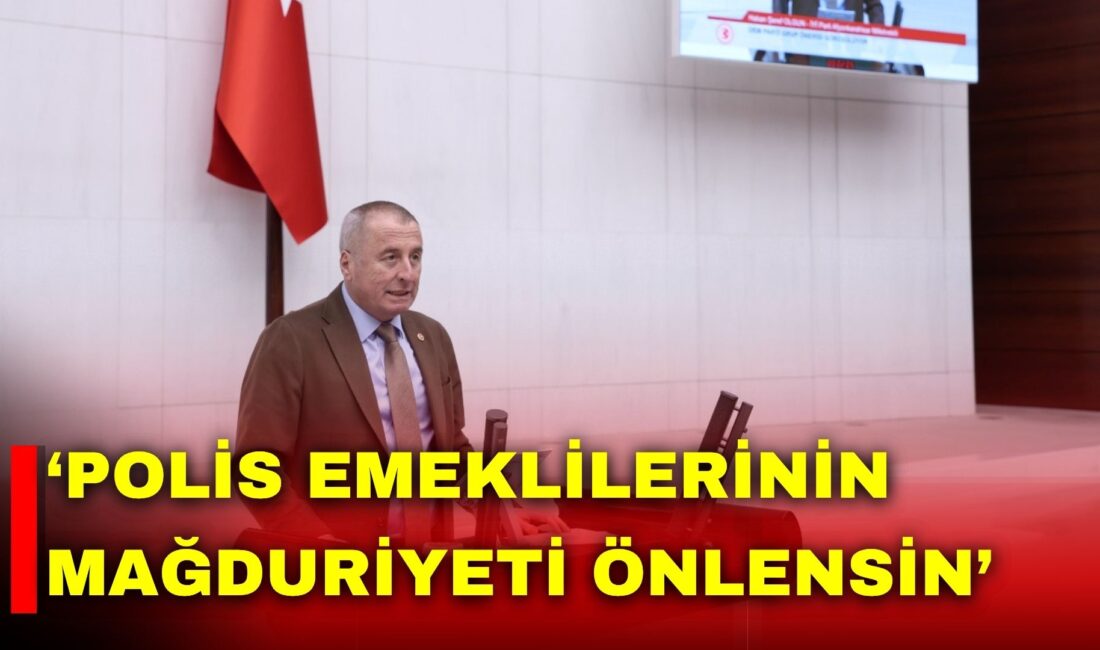 İYİ Parti Afyon Milletvekili Olgun ve 19 milletvekili tarafından polis