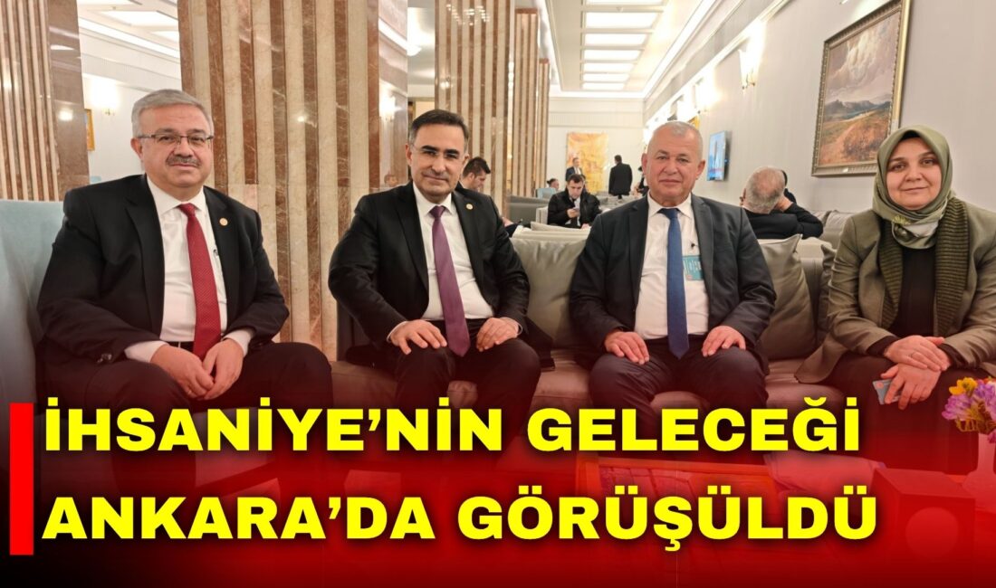 AK Parti İhsaniye İlçe Başkanı Mehmet Yılmaz ile İhsaniye Belediye