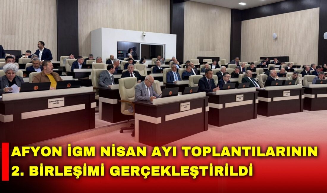 Afyonkarahisar İl Genel Meclisi’nin (İGM) nisan ayı toplantıları devam ediyor.
