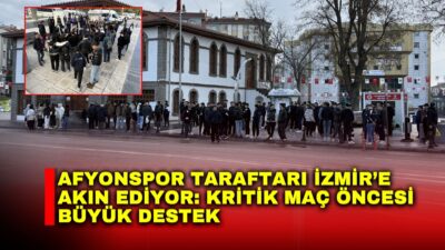 Nesine 3. Lig 4. Grup’ta kümede kalma mücadelesi veren Afyonspor