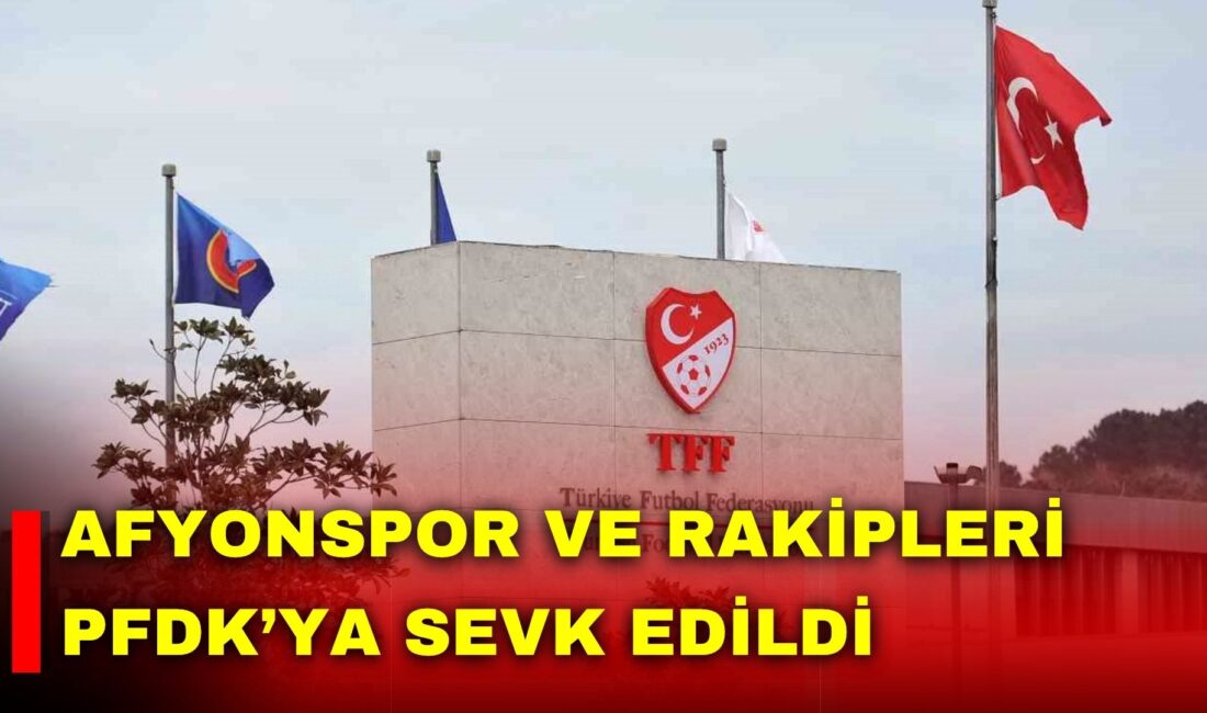 TFF tarafından maçlarda kural ihlalleri yapanlar PFDK'ya sevk edildi. Bu