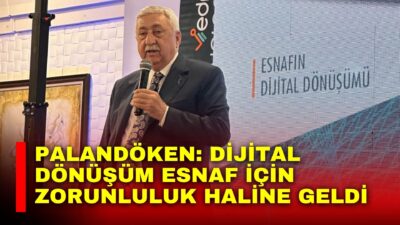 Türkiye Esnaf ve Sanatkârları Konfederasyonu (TESK) Genel Başkanı Bendevi Palandöken,