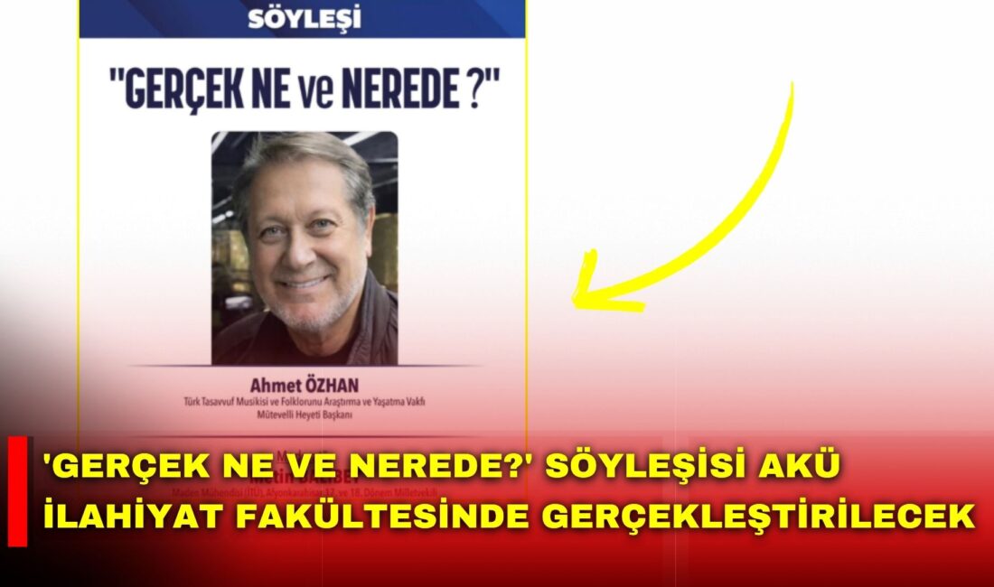 Afyon Kocatepe Üniversitesi İlahiyat Fakültesi tarafından düzenlenen söyleşi programı, akademi