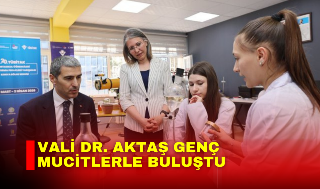 Afyonkarahisar Valisi Dr. Naci Aktaş, Dumlupınar Bilim ve Sanat Merkezi’nde