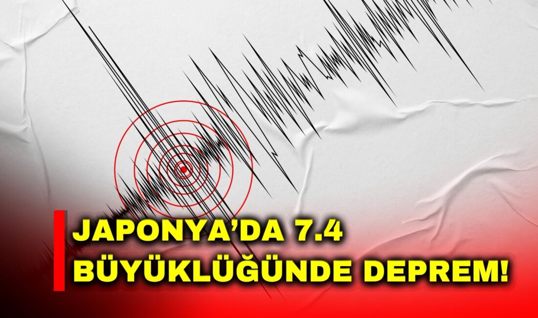 Japonya’da 7.4 Büyüklüğünde Deprem! Tsunami Uyarısı Verildi Japonya’nın Miyako (Iwate) açıklarında 7.4 büyüklüğünde güçlü bir deprem meydana
