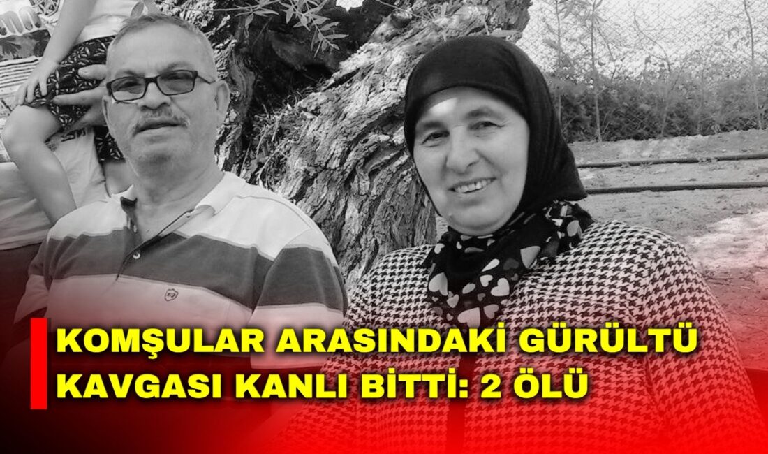 Komşular arasındaki gürültü kavgası kanlı bitti: 2 ölü Afyonkarahisar’da komşular arasında halı çırpma ve gürültü meselesi yüzünden çıkan
