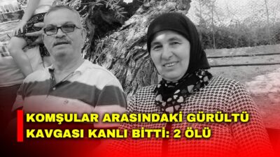 Afyonkarahisar’da komşular arasında halı çırpma ve gürültü meselesi yüzünden çıkan
