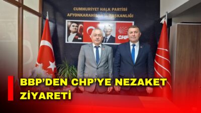 Büyük Birlik Partisi (BBP) Afyonkarahisar İl Başkanı Süleyman Çağlar, Cumhuriyet