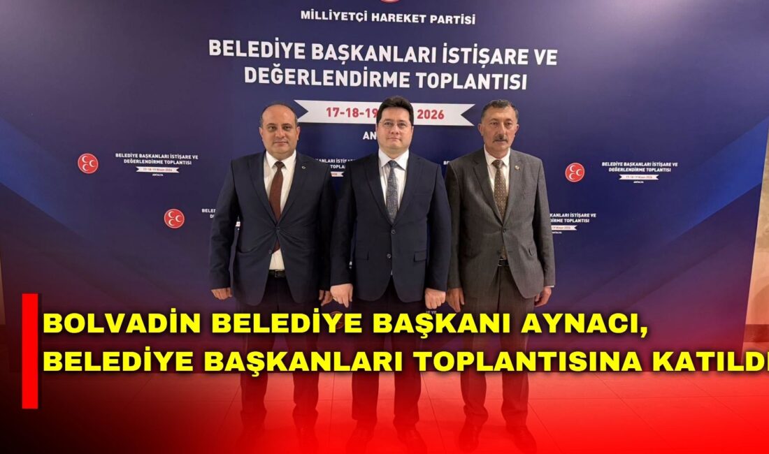 Afyonkarahisar’ın Bolvadin ilçesi Belediye Başkanı Derviş Aynacı, 2026 yılı MHP