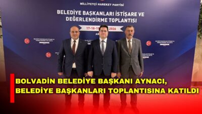 Afyonkarahisar’ın Bolvadin ilçesi Belediye Başkanı Derviş Aynacı, 2026 yılı MHP