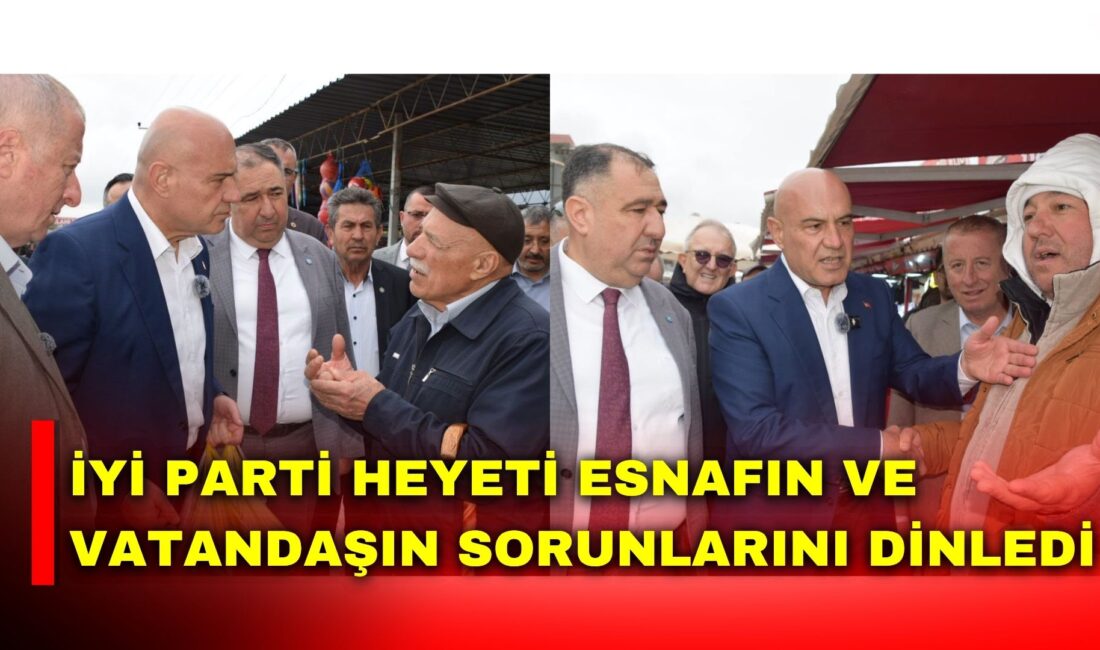 Vatandaşlarla birebir temas kuran heyet, yerel ekonomiye ilişkin görüşleri de