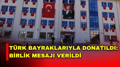 Kahramanmaraş’ta yaşanan okul saldırısının ardından Afyonkarahisar'da Kamil Miras Anadolu Lisesi’nde