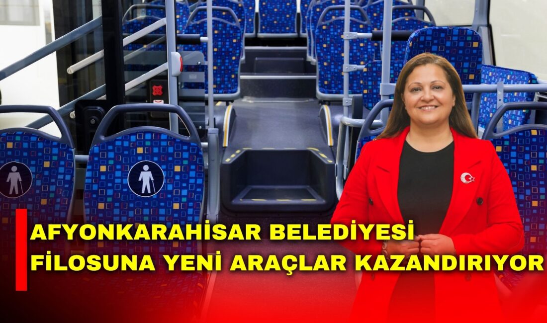 Afyonkarahisar Belediyesi, şehir içi ulaşım hizmetlerinin geliştirilmesi amacıyla filoya kazandırılan