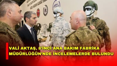 Afyonkarahisar Valisi Dr. Naci Aktaş, Türk Silahlı Kuvvetleri'nin (TSK) savunma