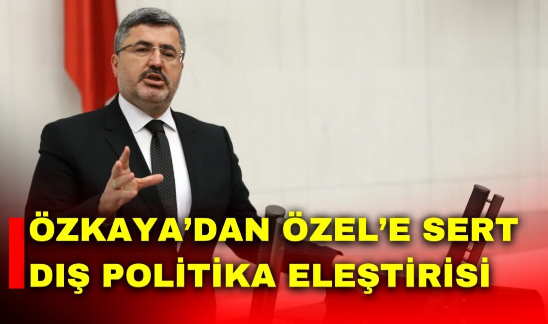 AK Parti Afyonkarahisar Milletvekili Ali Özkaya, CHP Genel Başkanı Özgür
