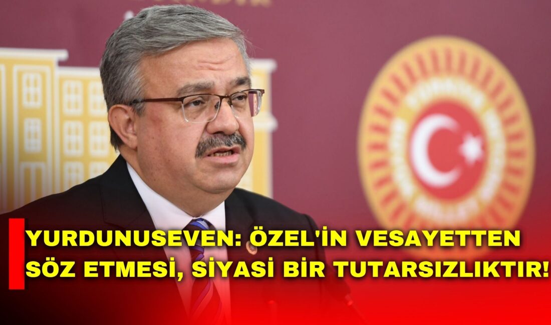 AK Parti Afyonkarahisar Milletvekili Yurdunuseven, CHP Genel Başkanı Özel’in İstanbul