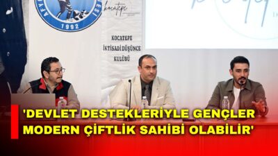 AKÜ'de düzenlenen 'Tarımda Ekonomik Fırsatlar' konferansında, Hayvan Sağlığı Şube Müdürü
