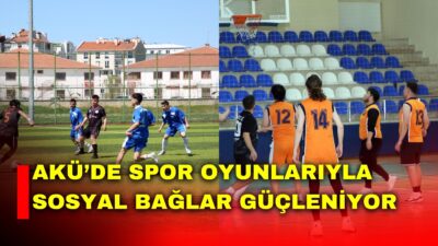 Afyon Kocatepe Üniversitesi’nin 2025-2026 eğitim-öğretim yılı spor oyunları heyecanı başladı.