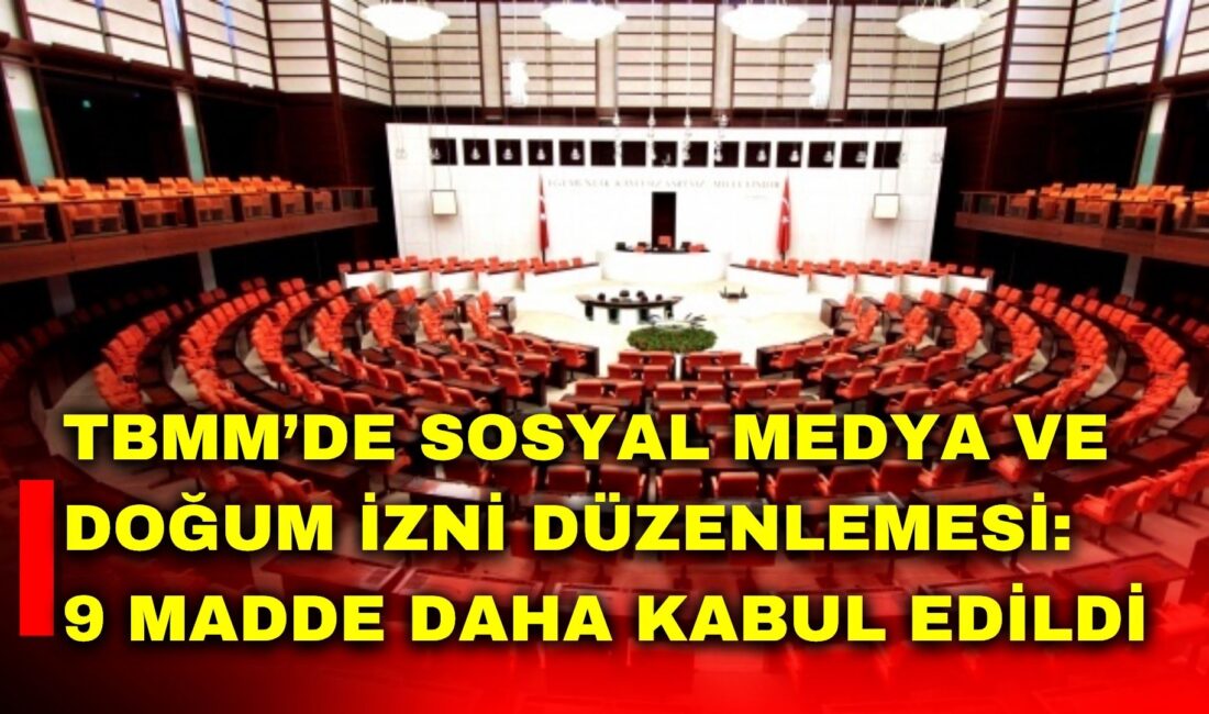 Türkiye Büyük Millet Meclisi (TBMM) Genel Kurulu’nda, sosyal medya düzenlemeleri