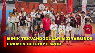 Afyonkarahisar’da düzenlenen minikler il müsabakasında Erkmen Belediye Spor Kulübü, 10