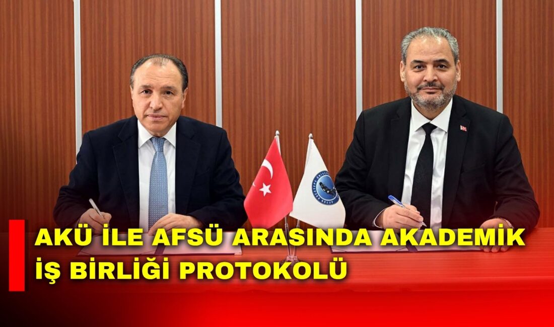 Afyon Kocatepe Üniversitesi (AKÜ) ve Afyonkarahisar Sağlık Bilimleri Üniversitesi (AFSÜ),
