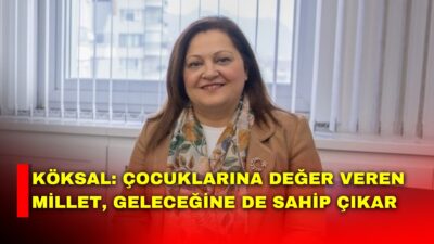 Afyonkarahisar Belediye Başkanı Burcu Köksal, 23 Nisan Ulusal Egemenlik ve