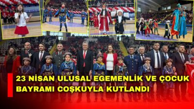 Afyonkarahisar'da 23 Nisan Ulusal Egemenlik ve Çocuk Bayramı'nın 106'ncı yıl