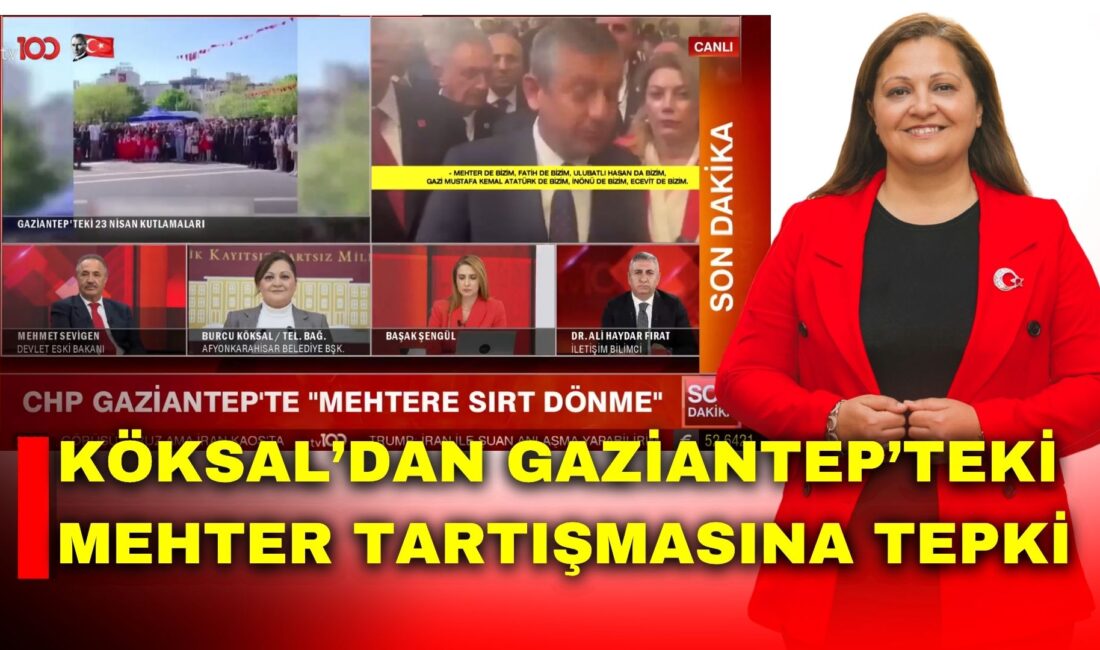 Gaziantep’te 23 Nisan Ulusal Egemenlik ve Çocuk Bayramı kapsamında düzenlenen