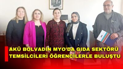 Afyon Kocatepe Üniversitesi (AKÜ) Bolvadin Meslek Yüksekokulu (MYO) Gıda Teknolojisi