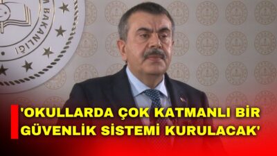 Milli Eğitim Bakanı Yusuf Tekin, Şanlıurfa ve Kahramanmaraş’taki okul saldırılarının