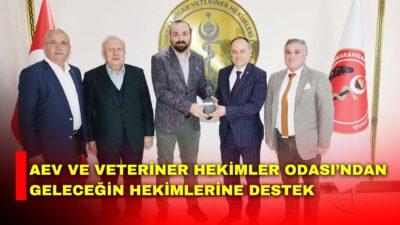Afyon Eğitim Vakfı (AEV) Yönetim Kurulu Başkanı Hüsnü Serteser ve