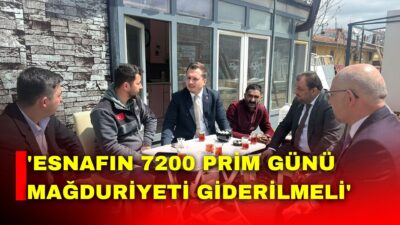 Esnafın 7200 prim günü mağduriyetinin giderilmediğini belirten Saadet Partisi İl