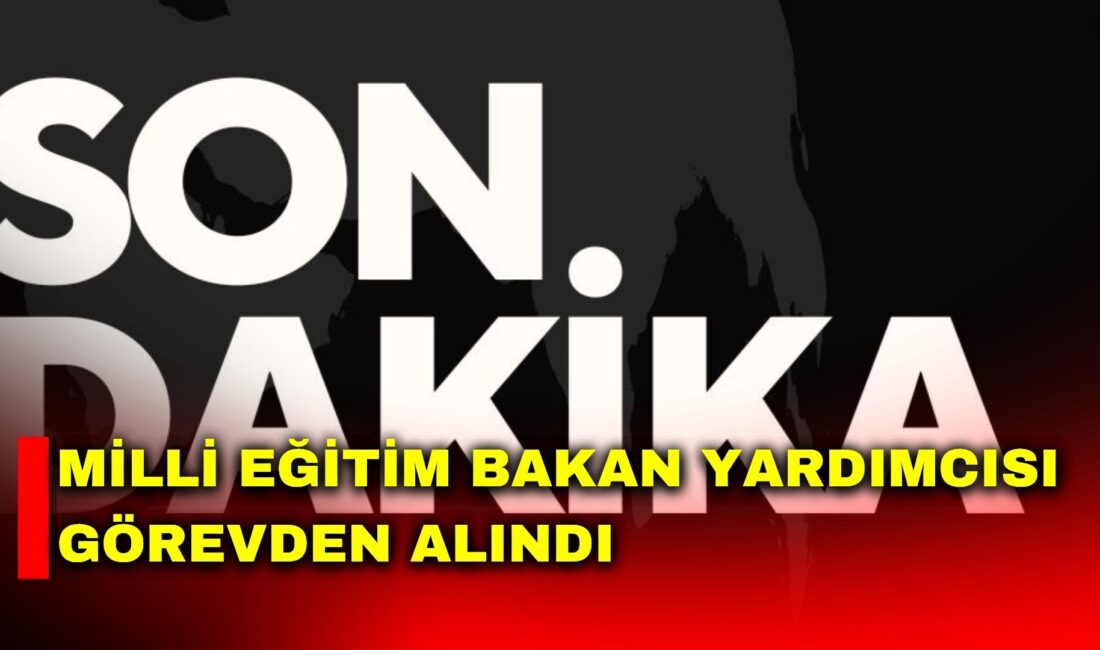 Resmi Gazete’de yayımlanan karar ile birlikte Milli Eğitim Bakanlığı Bakan