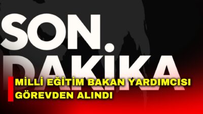Resmi Gazete’de yayımlanan karar ile birlikte Milli Eğitim Bakanlığı Bakan