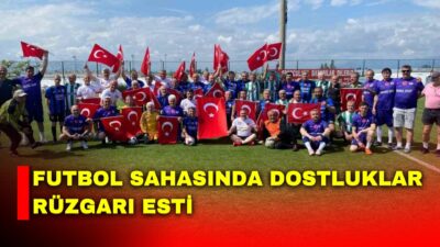 Antalya’da düzenlenen 50 yaş üstü şöhretler turnuvasında mücadele eden Karahisar