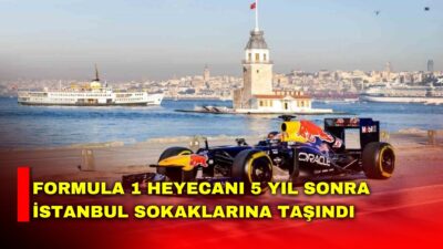Formula 1’in 5 yıl aradan sonra Türkiye’ye dönüşüne özel, Red