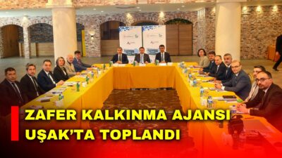 Zafer Kalkınma Ajansı’nın 2026 yılı ikinci Yönetim Kurulu Toplantısı, Uşak’ta