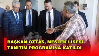 Sandıklı Belediye Başkanı Adnan Öztaş, Sandıklı Şehit Gökhan Orhan Mesleki
