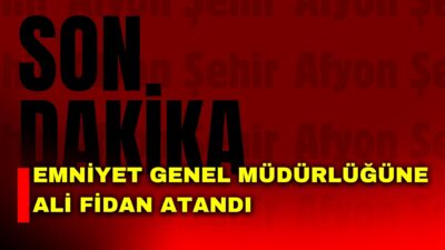 Resmi Gazete’de yayımlanan atama kararına göre Emniyet Genel Müdürü Mahmut