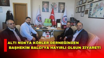 Altı Nokta Körler Derneği Eğitimden Sorumlu Genel Başkan Yardımcısı ve